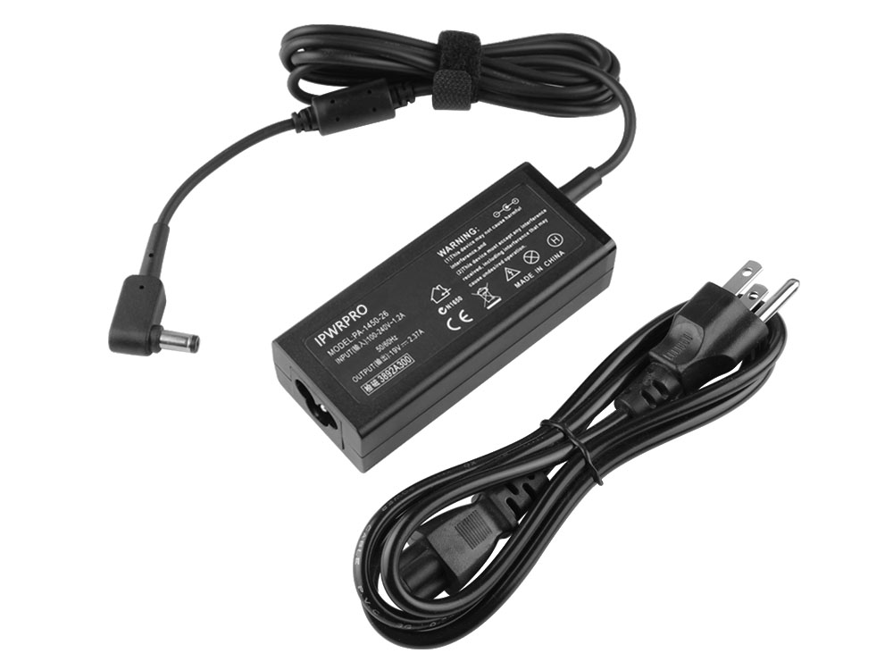 (image for) 45W IPWRPRO Laptop Charger Compatible With Aspire 3 A315-51 + Power Cord