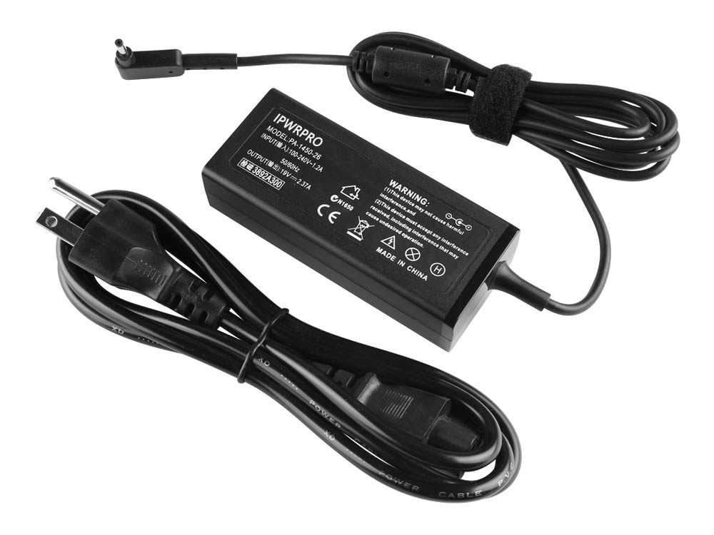 (image for) 45W IPWRPRO Laptop Charger Compatible With Spin 5 SP514-51N-70LZ + Power Cord