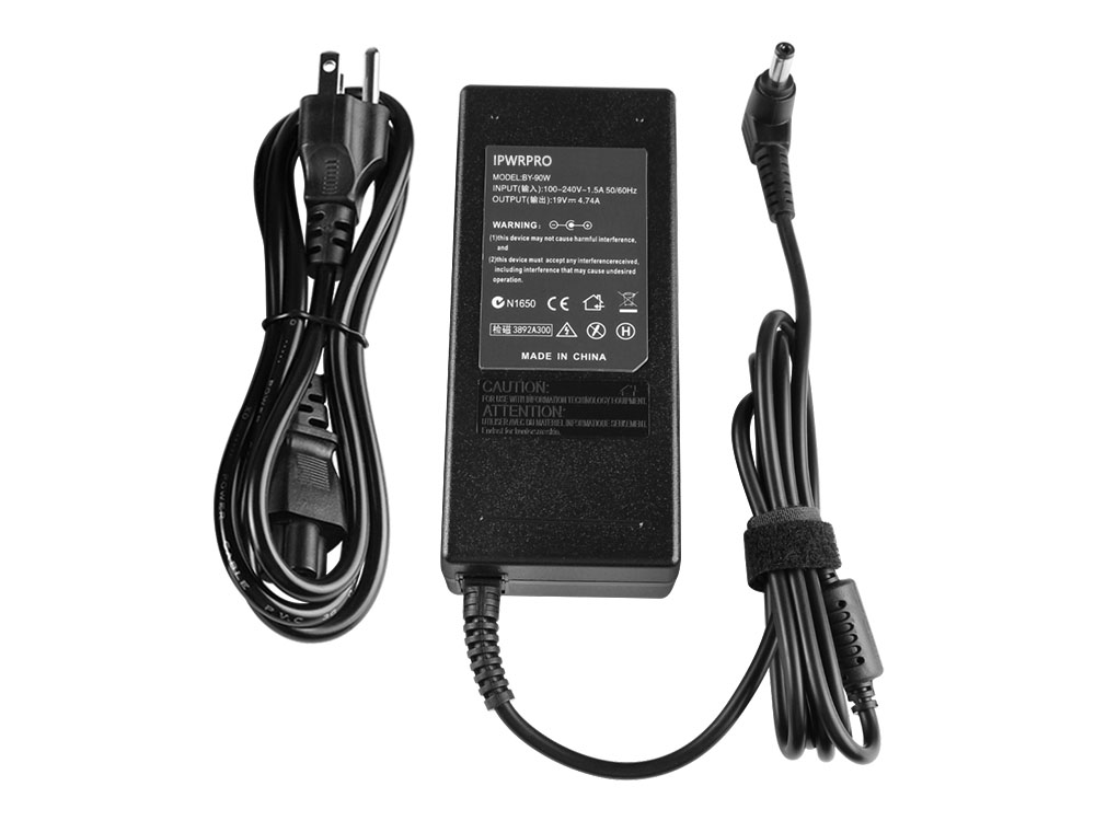 (image for) 90W IPWRPRO Laptop Charger Compatible With FSP090-ABCN2 + Power Cord