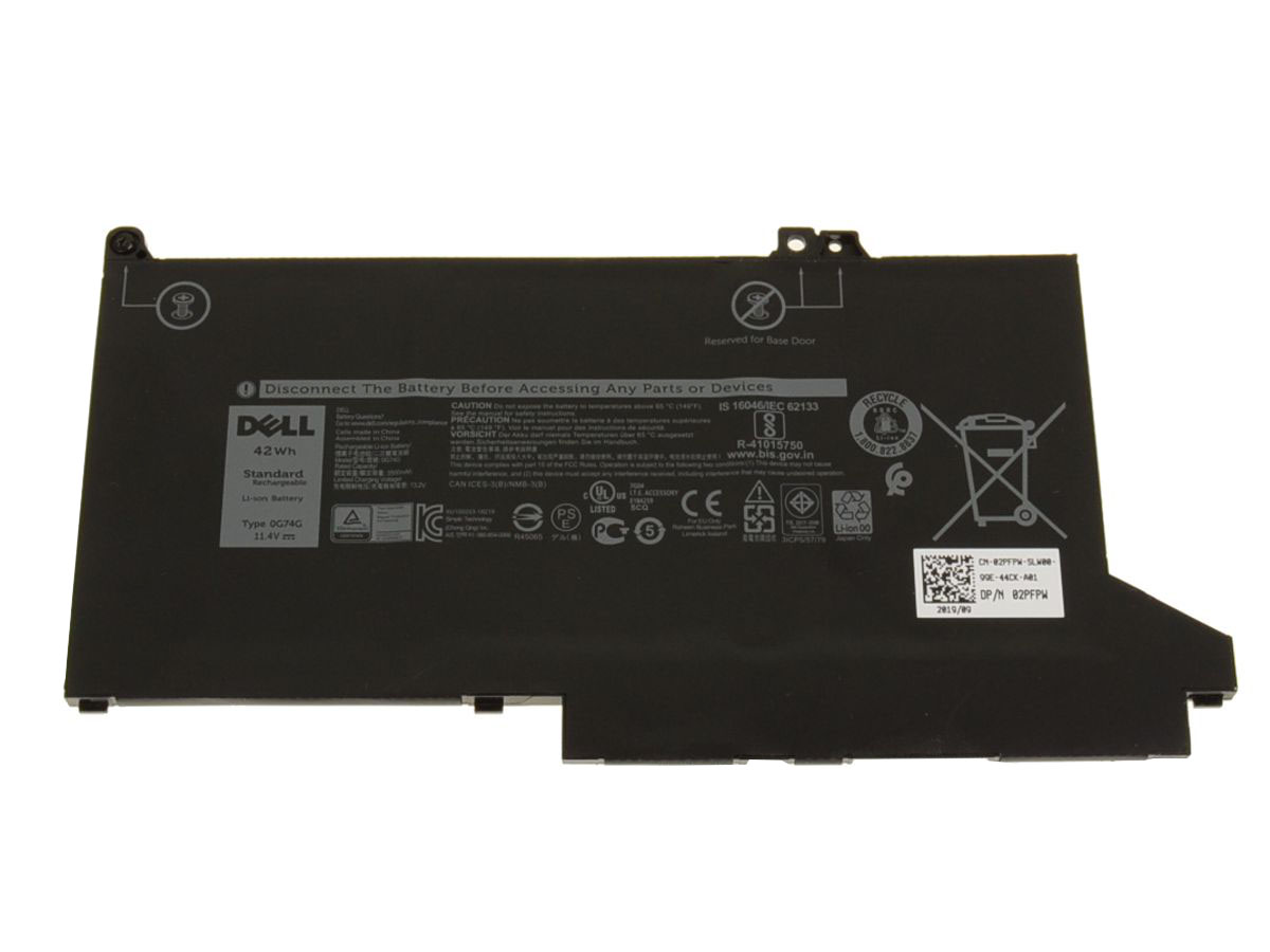 (image for) Original 3500mAh 42Wh 3-Cell Dell 0G74G 00G74G Battery