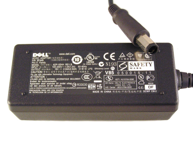 (image for) 50W Dell 310-6460 Adapter Charger + Free Cord