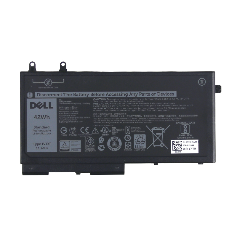 (image for) Original 2700mAh 42Wh 3-Cell Dell 1V1XF Battery