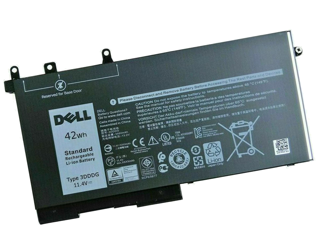 (image for) Original 3500mAh 42Wh 3-Cell Battery Dell Latitude 14 5480 P72G001