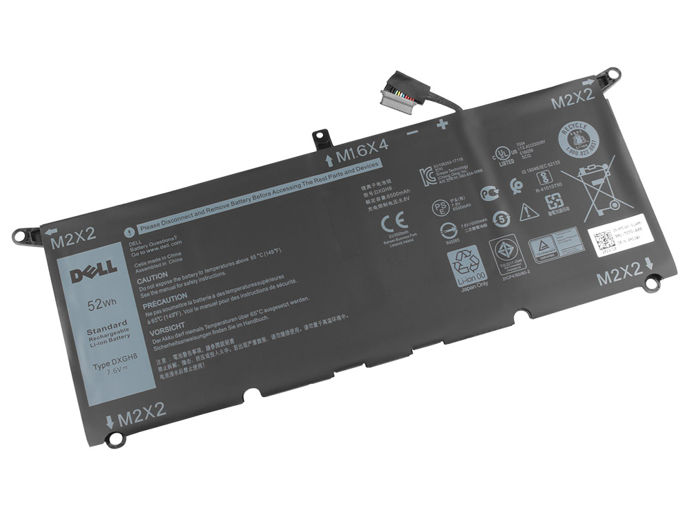 (image for) 6500mAh 52Wh 4 Cell Dell Inspiron 7390 2 in 1 P113G P113G001 Battery